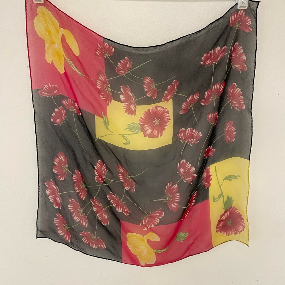 Colorful Floral Scarf